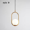Harmony glass Pendant light