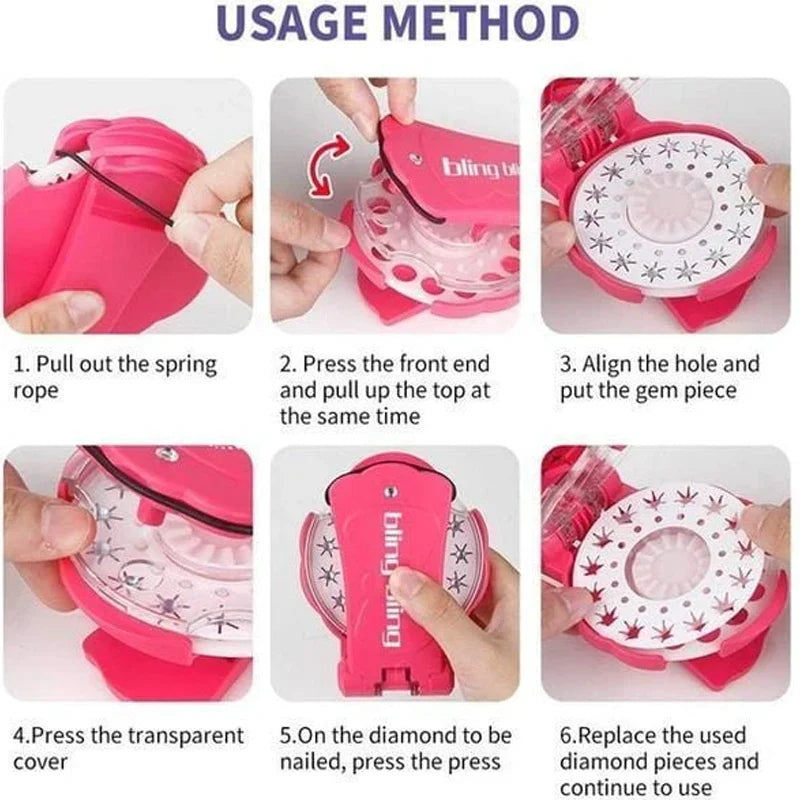 SparkleSnap™ | Glam Up Your Hair in Seconds!