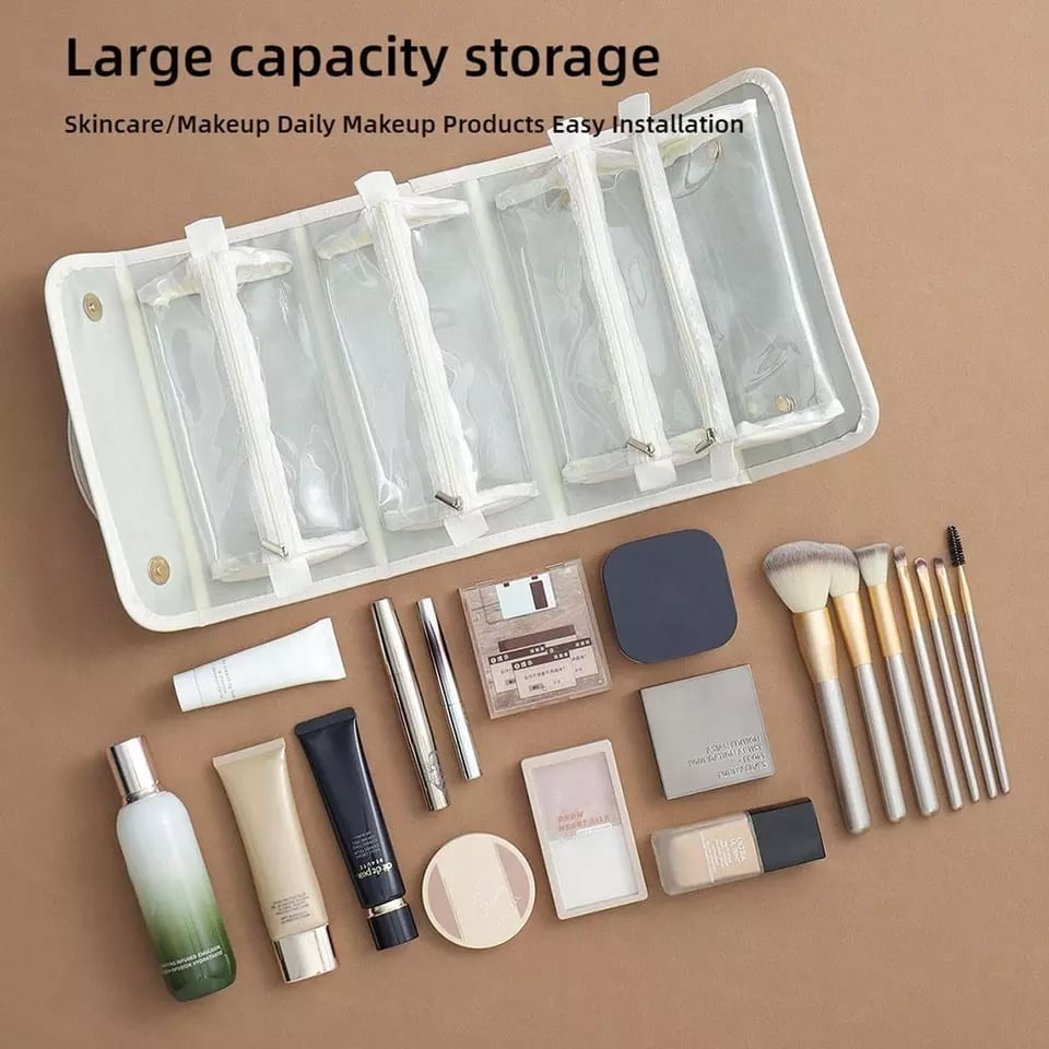 BeautyVault™ | Customizable, Detachable Storage for Perfect Travel Beauty!