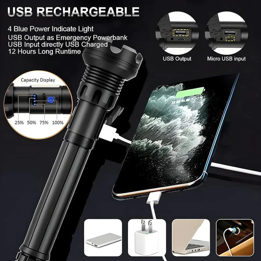 BrightBeam™ | The Ultimate Flashlight for Unmatched Brightness & Visibility