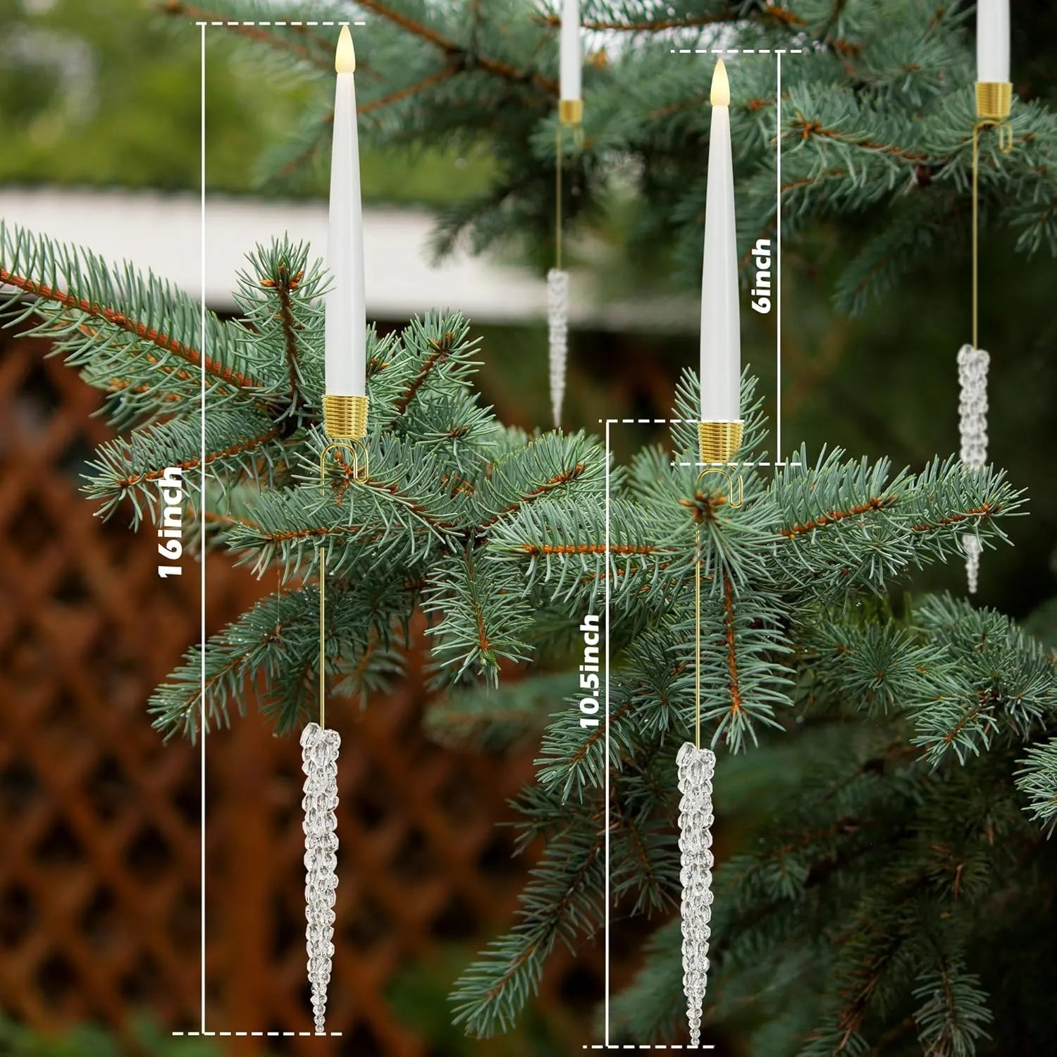 YuletideGlow™ | Flameless Christmas Magic With Just One Click!