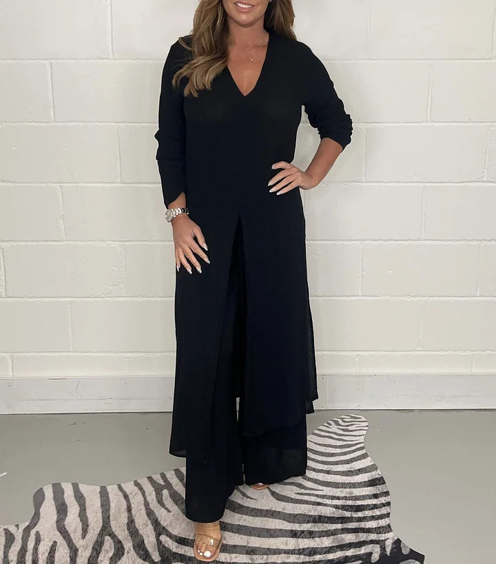 Autumn™ | Women's Long Top and Pants Set