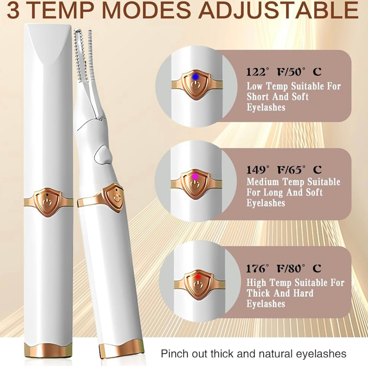 SnapCurl™ | Luxe Electric Eyelash Curler
