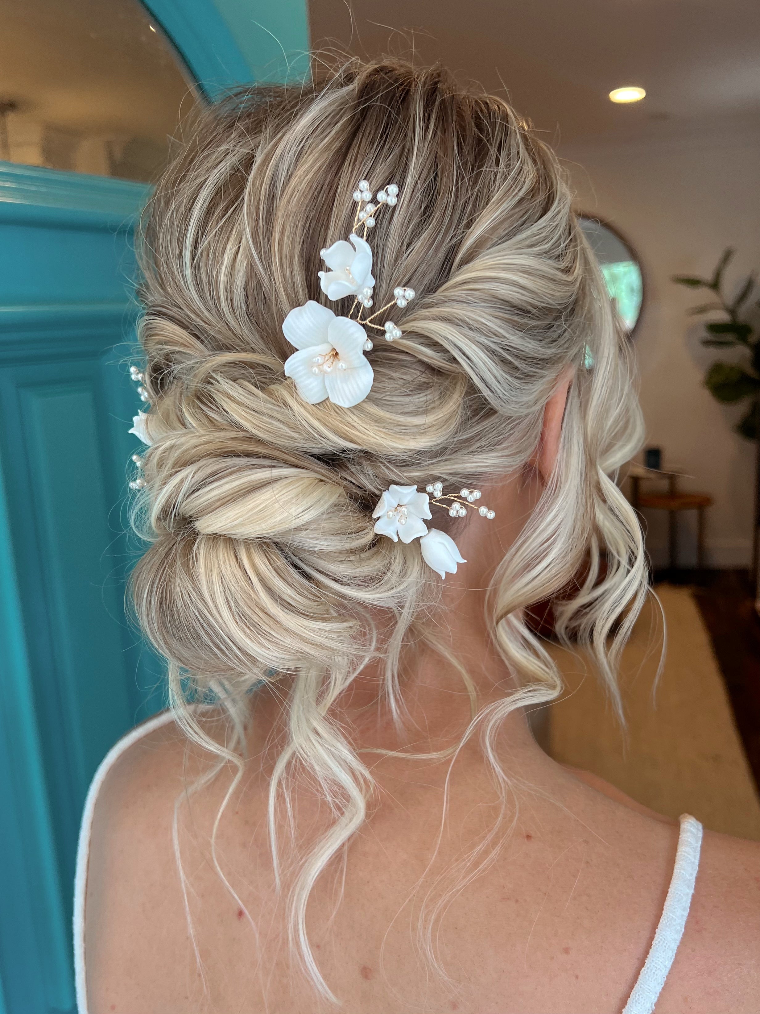 Tina™ | Elegant Floral Hair Pins