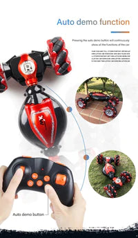 StuntMaster™ | Remote Control Stunt Car with Gesture Sensor