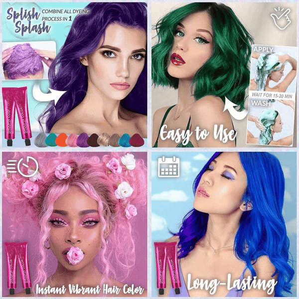 SplishSplash™ | Get Stunning Colors After One Shower