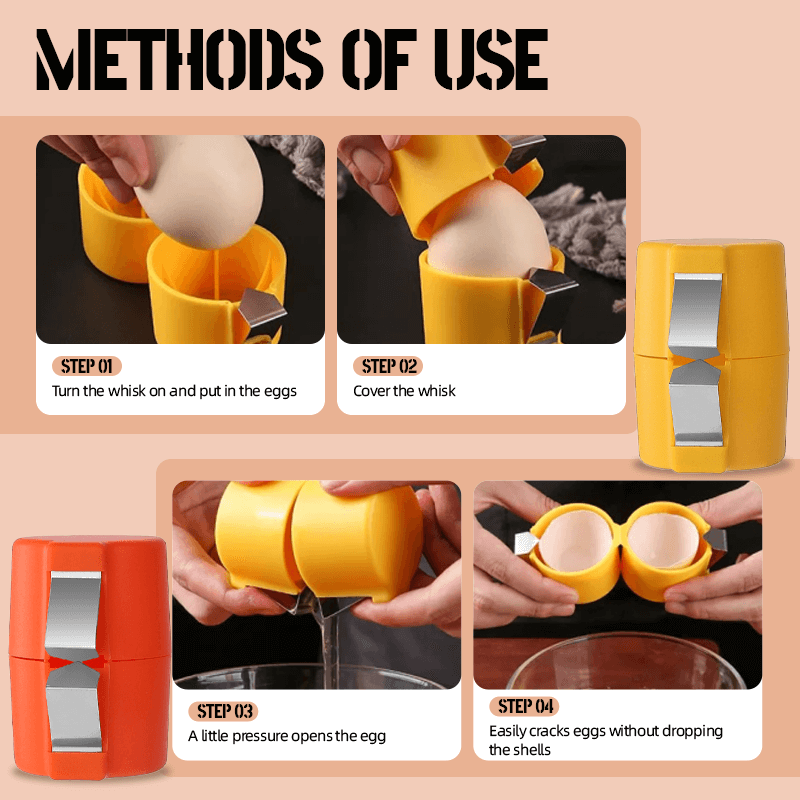 EggMaster™ | Crack Perfect Eggs, No Mess!