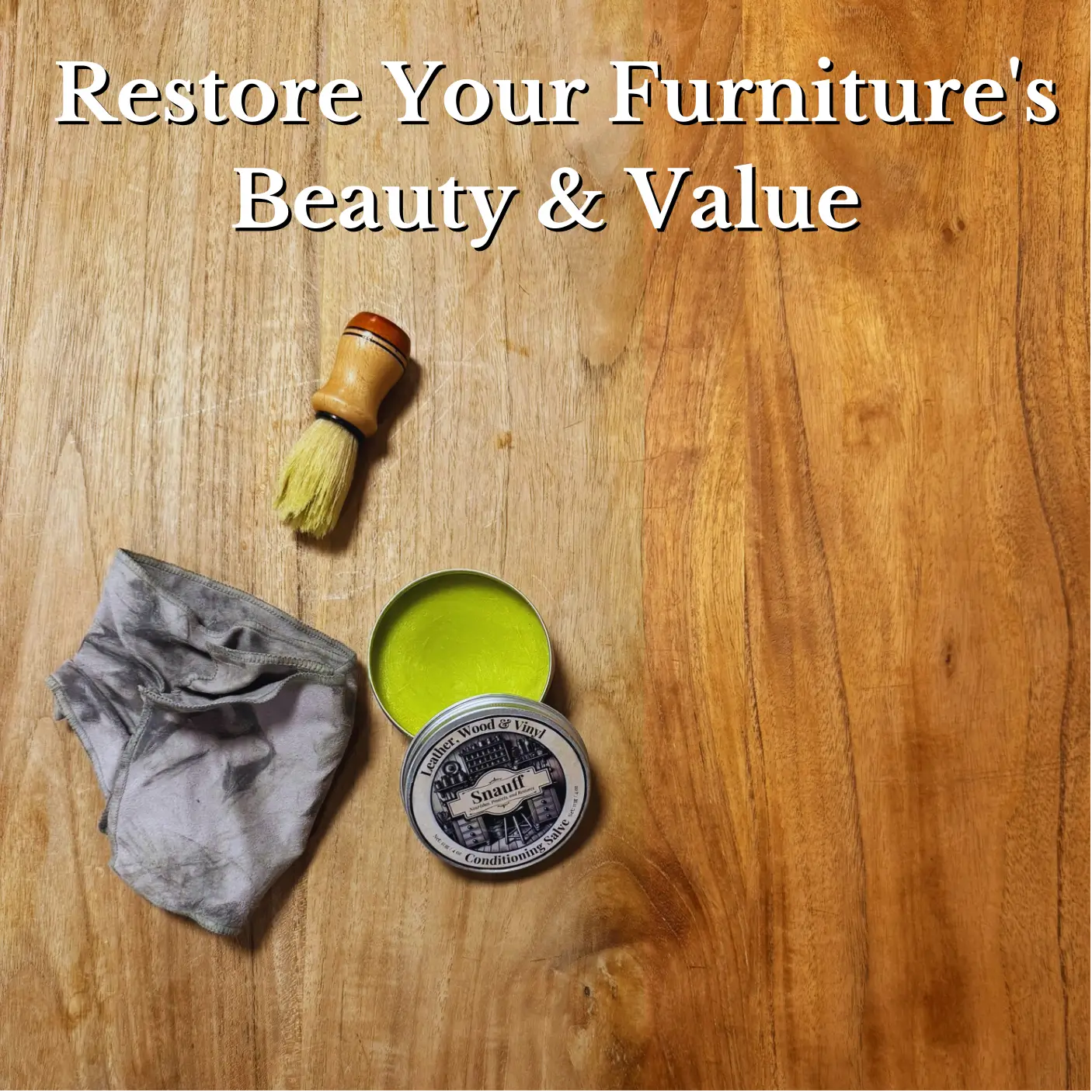 LustraBalm™ | Revive Leather & Wood — Naturally!