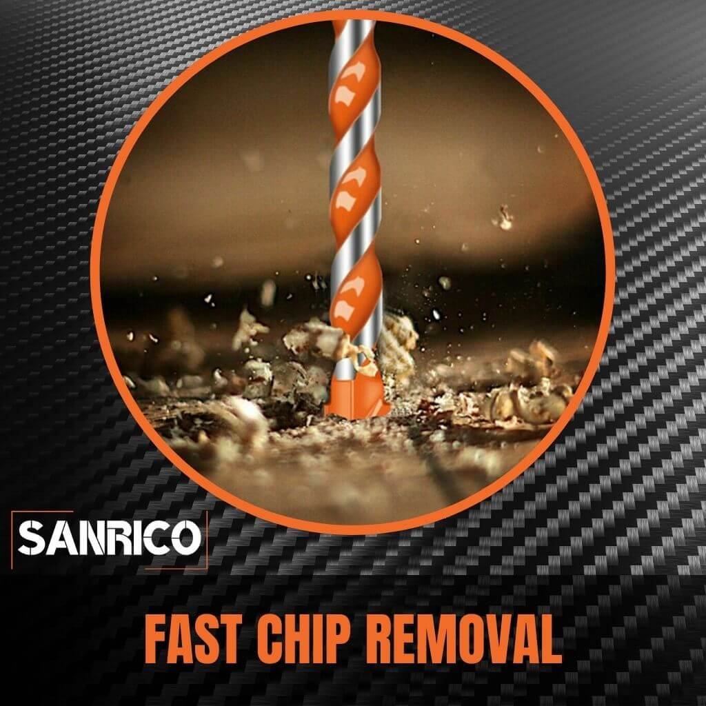 DrillForce™ | From Wood to Brick — One Bit Does It All!