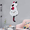 TailTime™ | Nordic Cat Wagging Tail Wall Clock