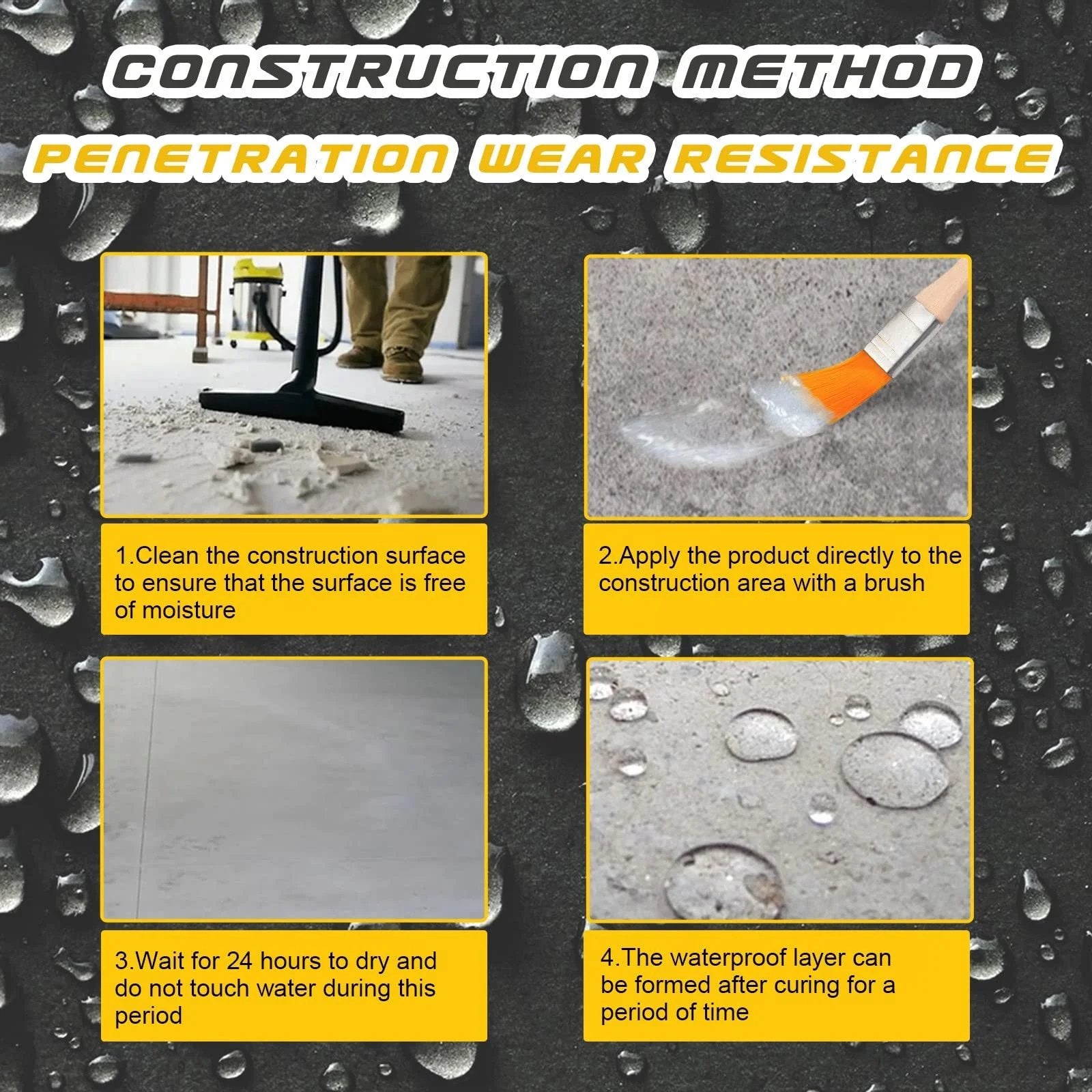 LeakGuard™ | Super strong, invisible, waterproof sealant