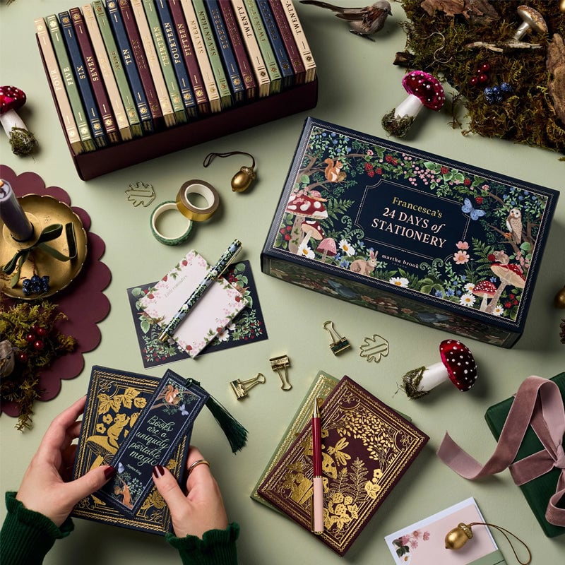 MerryNotes™ | A Magical Countdown to Christmas for Stationery Lovers