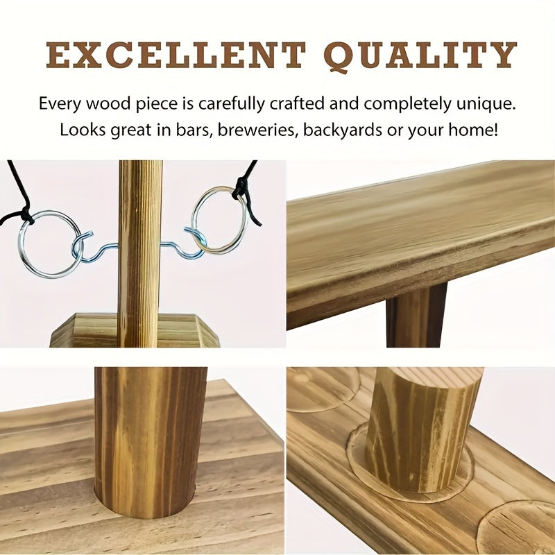 RingToss™ | Wooden Ring Toss Set