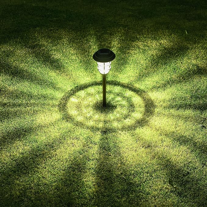 Garden lamps | Solar torch set of 6 pieces.