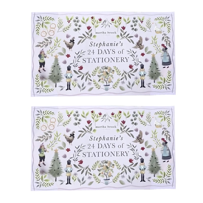 MerryNotes™ | A Magical Countdown to Christmas for Stationery Lovers