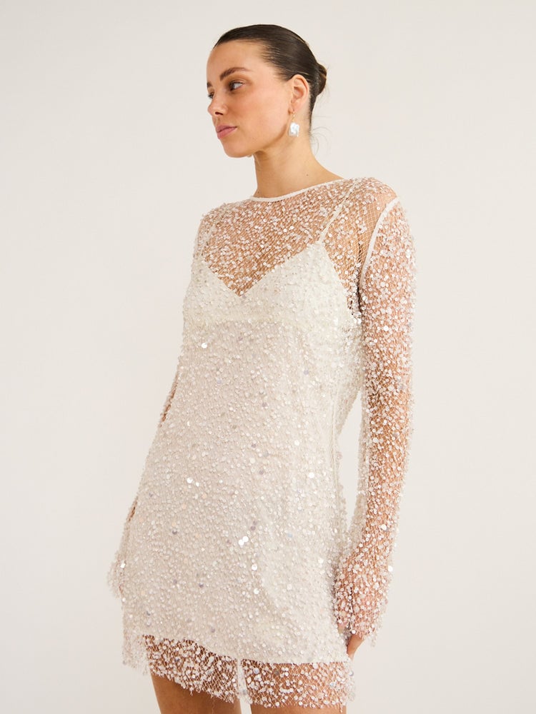 Crystelle™ | A Mini Dress Made to Mesmerize