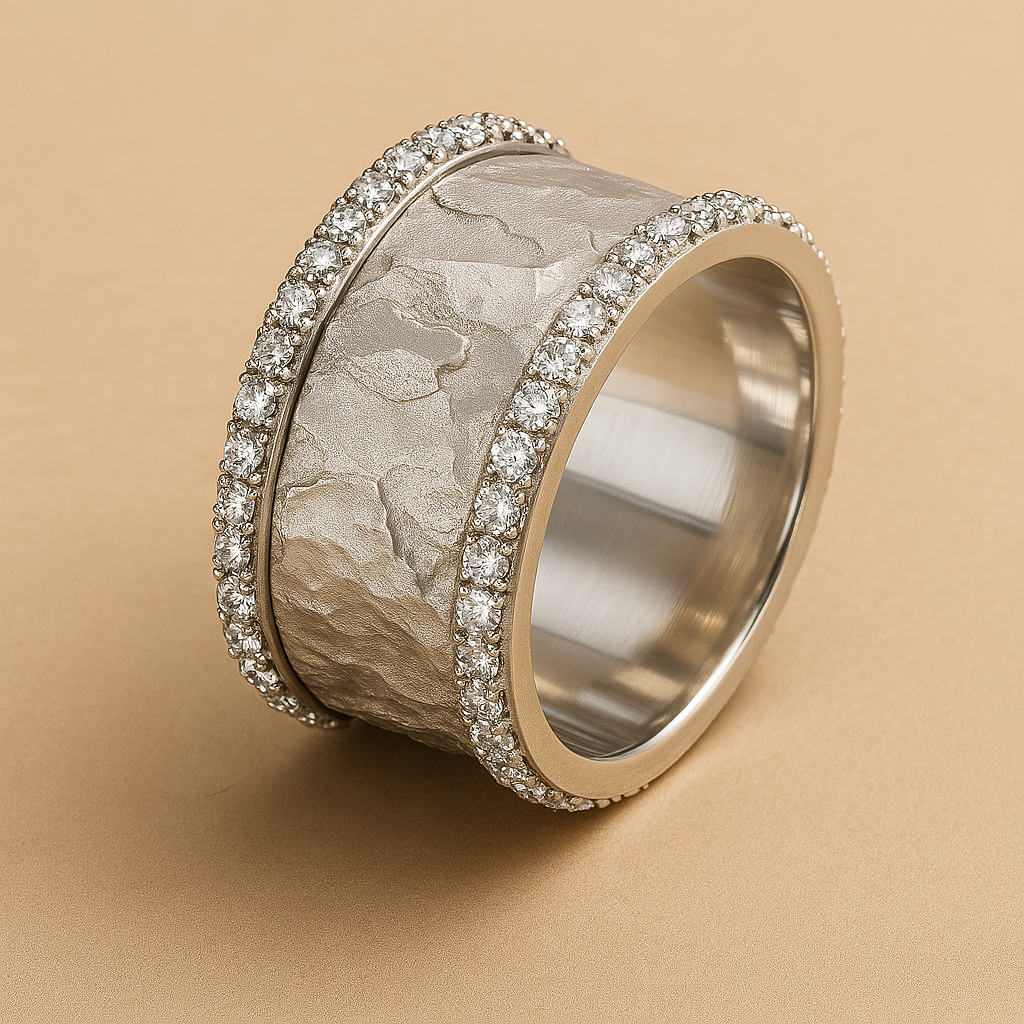 Velith™ | Vintage Silver Zirconia Ring