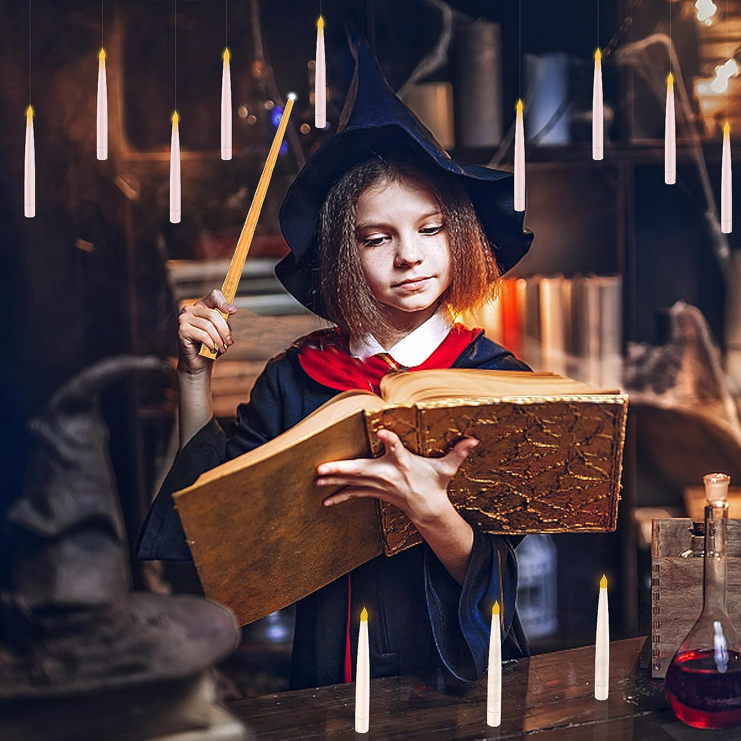 HauntLights™ | Flick the Wand. Ignite the Magic — Instantly!