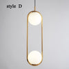 Harmony glass Pendant light