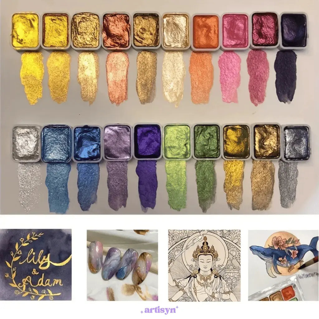 LumaColor™ | Watercolor Set That Transforms Every Stroke Into Art