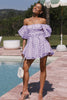 Ella™ | Mini dress with puff sleeves