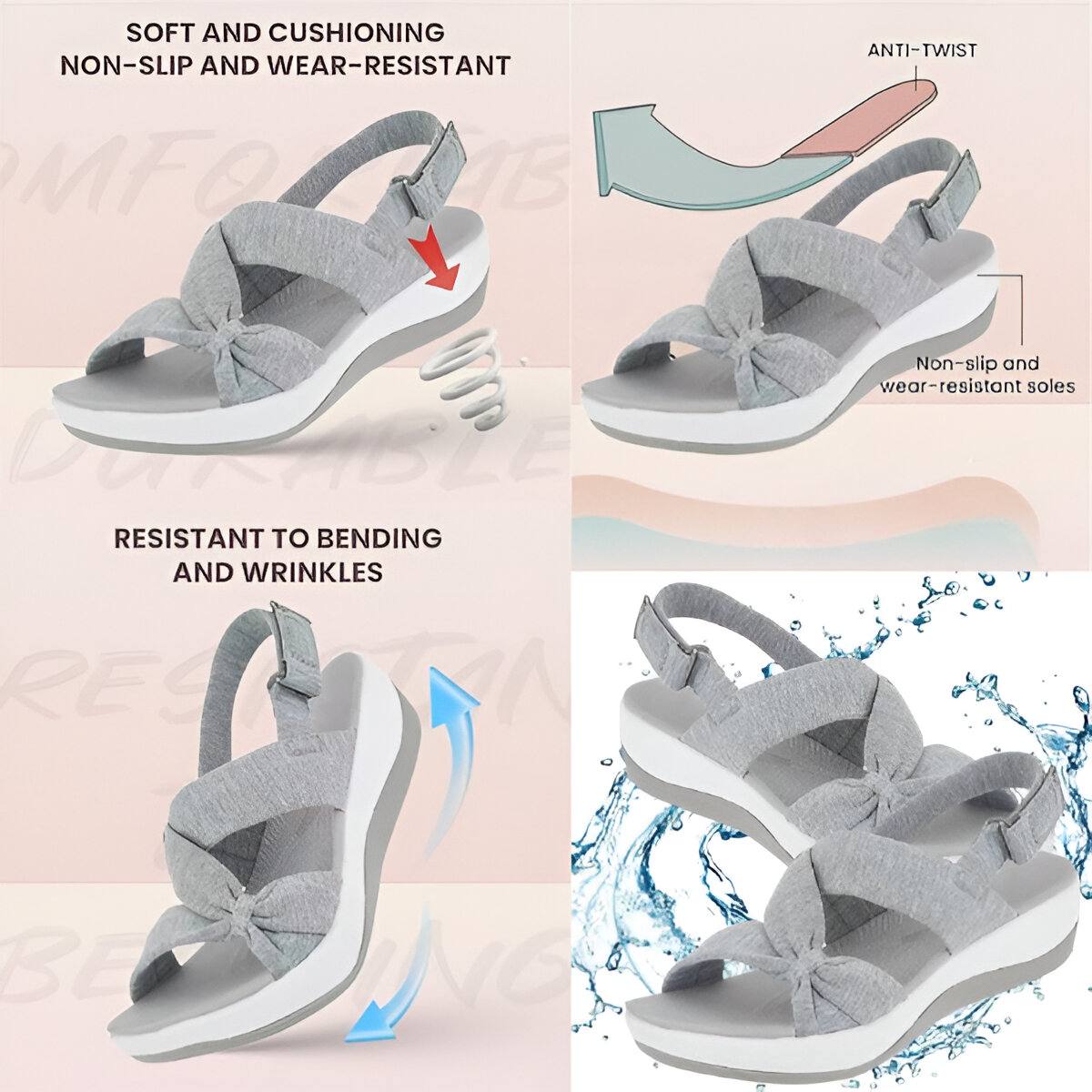 Zoey™ | Women's Comfort Orthopedic Sandals
