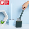 FlexBrush™ | Revolutionary Silicone Flex Toilet Brush with Holder