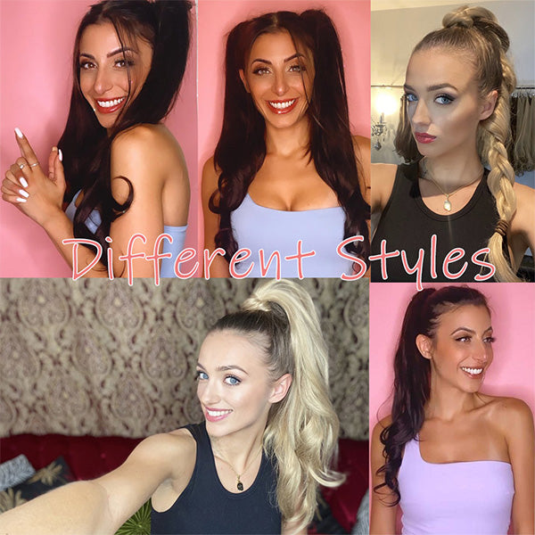 InstaPony™ | Salon Style Ponytail in 30 Seconds!