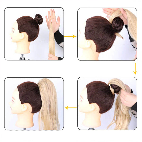 InstaPony™ | Salon Style Ponytail in 30 Seconds!