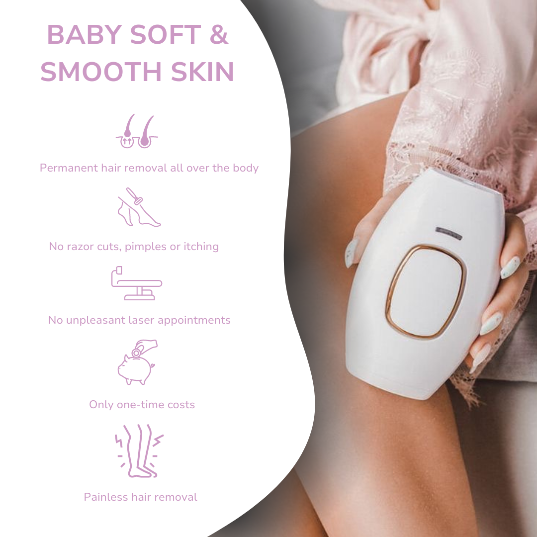 LumaGlow™ | The Ultimate At-Home Laser Hair Removal Solution