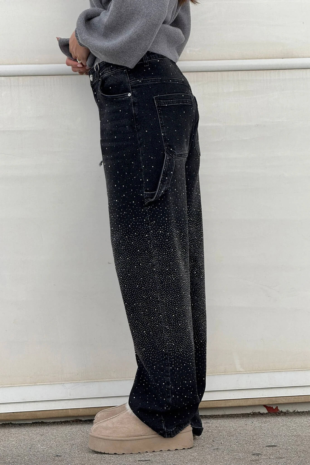 Nora™ | Baggy Glitter Pants Designed For Comfort And Style