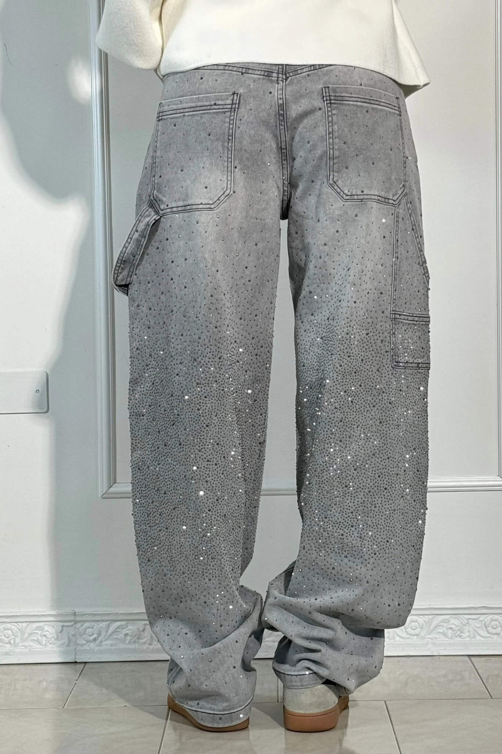 Nora™ | Baggy Glitter Pants Designed For Comfort And Style