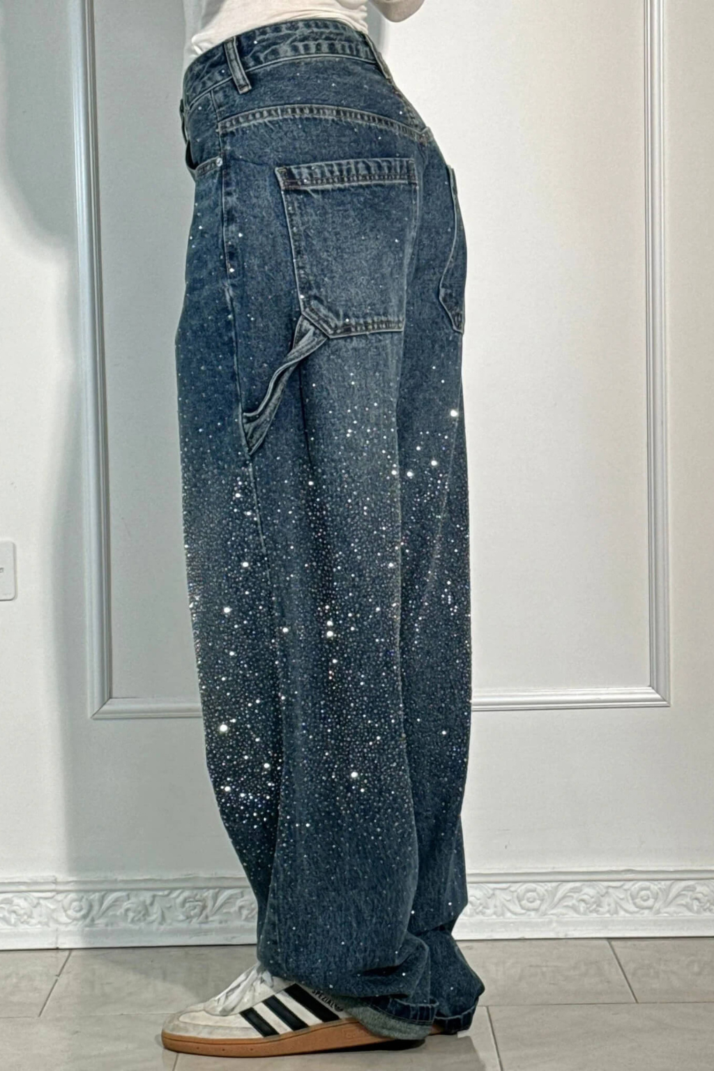 Nora™ | Baggy Glitter Pants Designed For Comfort And Style
