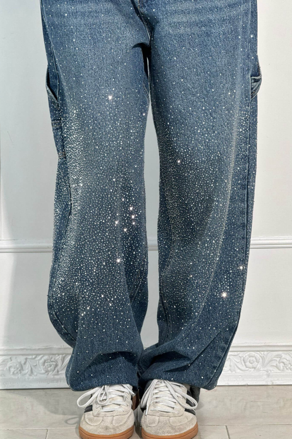 Nora™ | Baggy Glitter Pants Designed For Comfort And Style