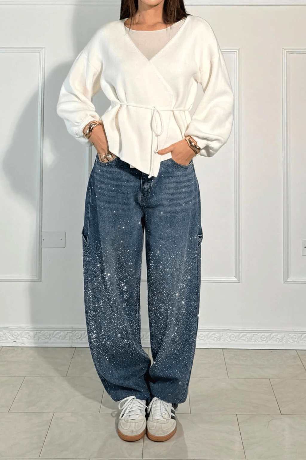 Arielle™ | Glitter Pants That Go From Day to Night