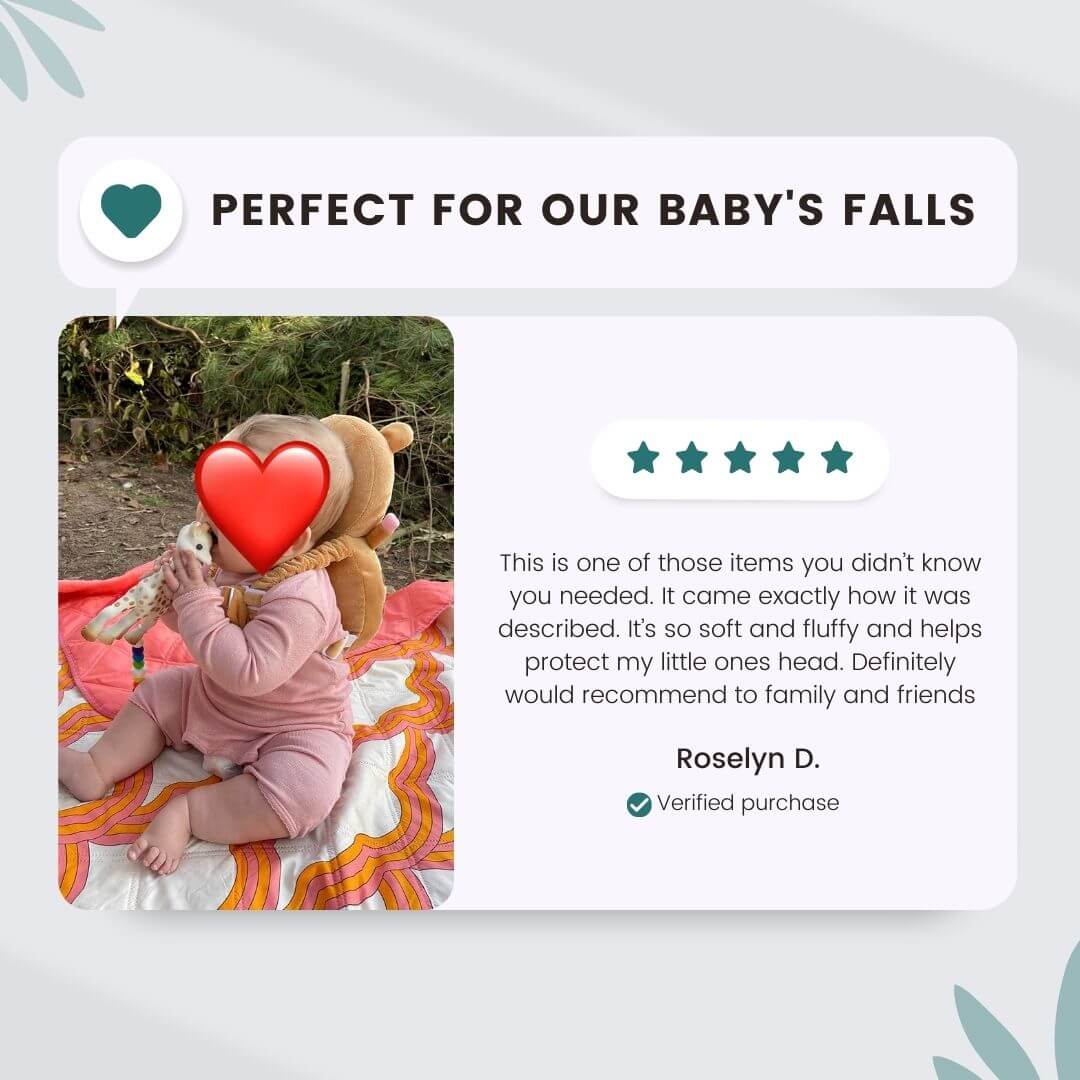 BabyCush™ | Gentle Head & Back Support for Growing Babies