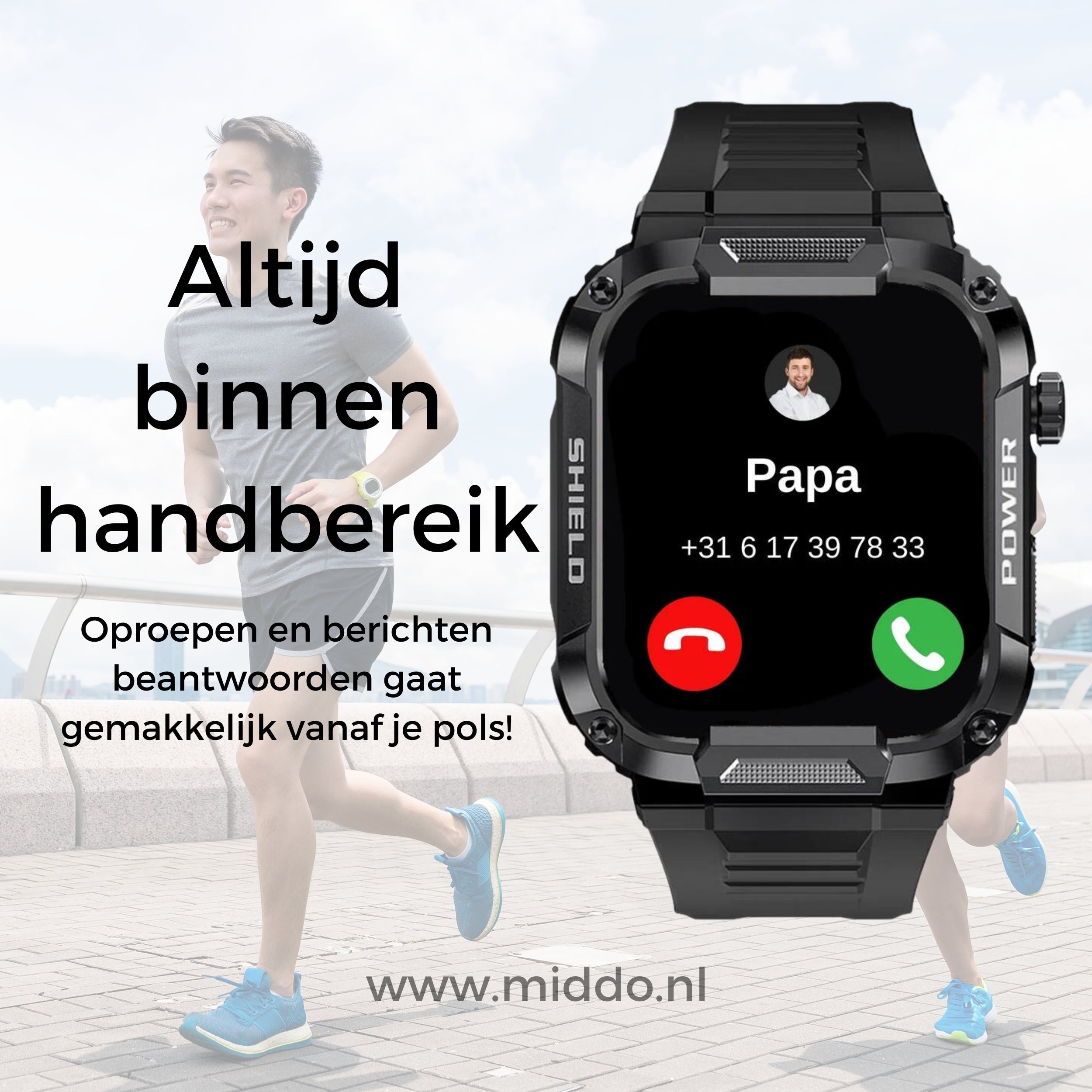 TitanGuard™ | Indestructible Smartwatch for iOS & Android