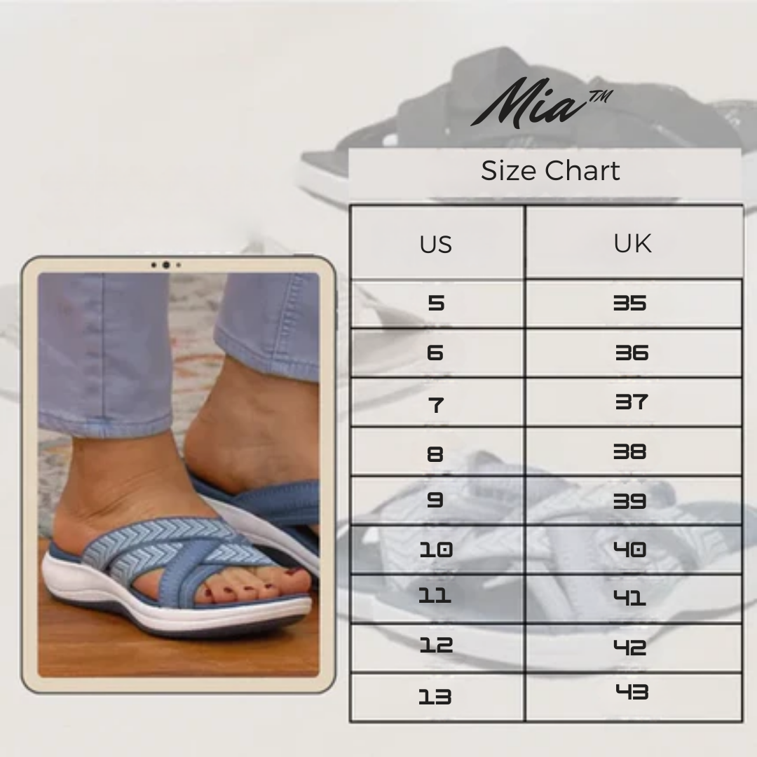 Mia™ | Elegant Breathable Orthopedic Sandals