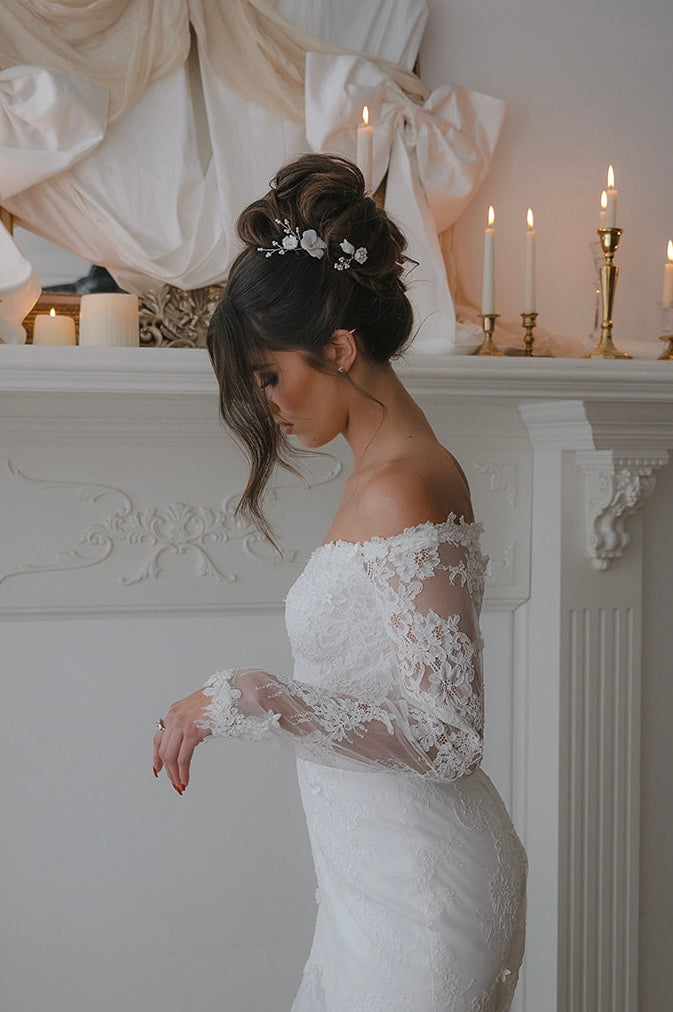 Tina™ | Elegant Floral Hair Pins