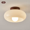 Vintage White Small Hallway Ceiling Lamp