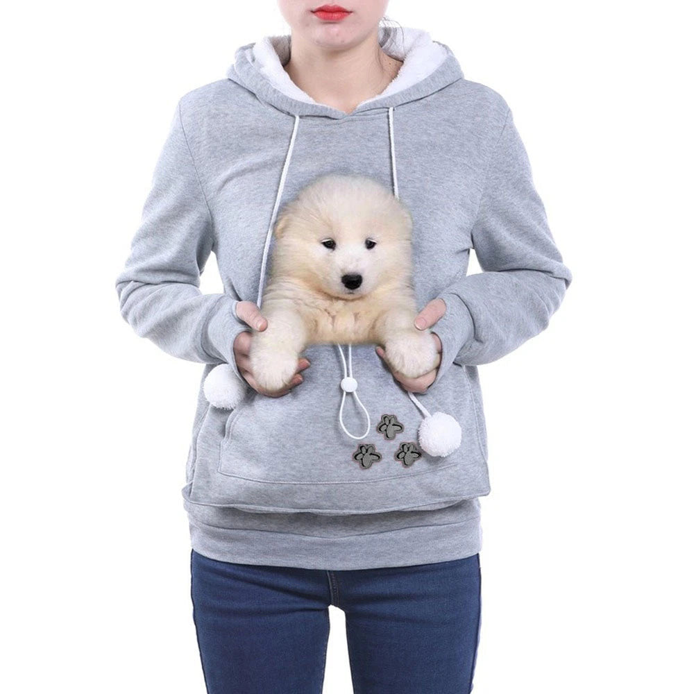 CuddleCarry™ | A Hoodie That Holds Your Furry Best Friend