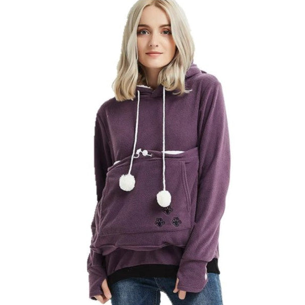 CuddleCarry™ | A Hoodie That Holds Your Furry Best Friend