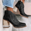 Leah™ | Norwich Embroidered Leather Boots