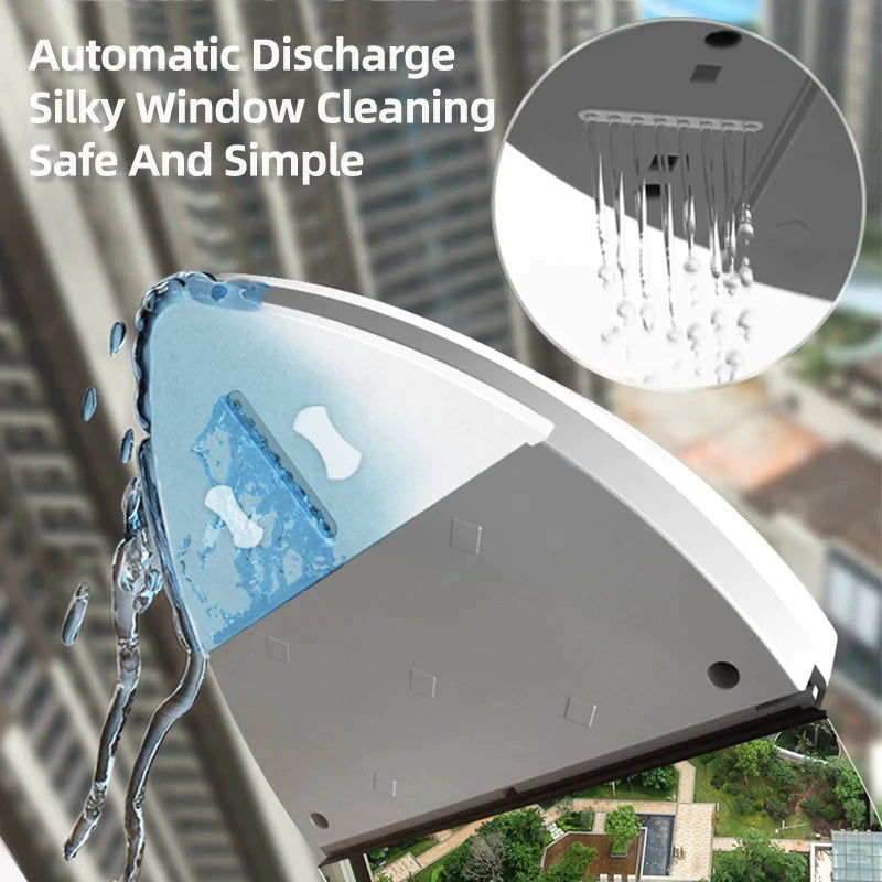 Magnetic window washer - Window washing has never been so easy!