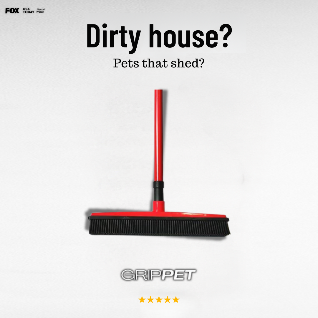 Last Day 50% OFF🔥 I GripPet™ Pet Hair Broom