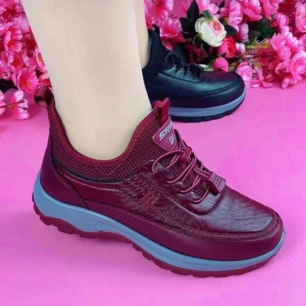 Mia™ | Cozy 100% Cowhide Leather Shoes with Thick Sole for Ultimate Warmth and Comfort
