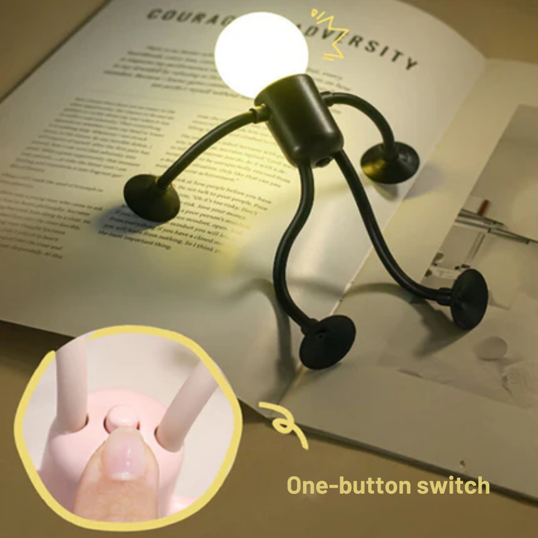 GlowBeam™ | Changeable shape and funny sportsman night light