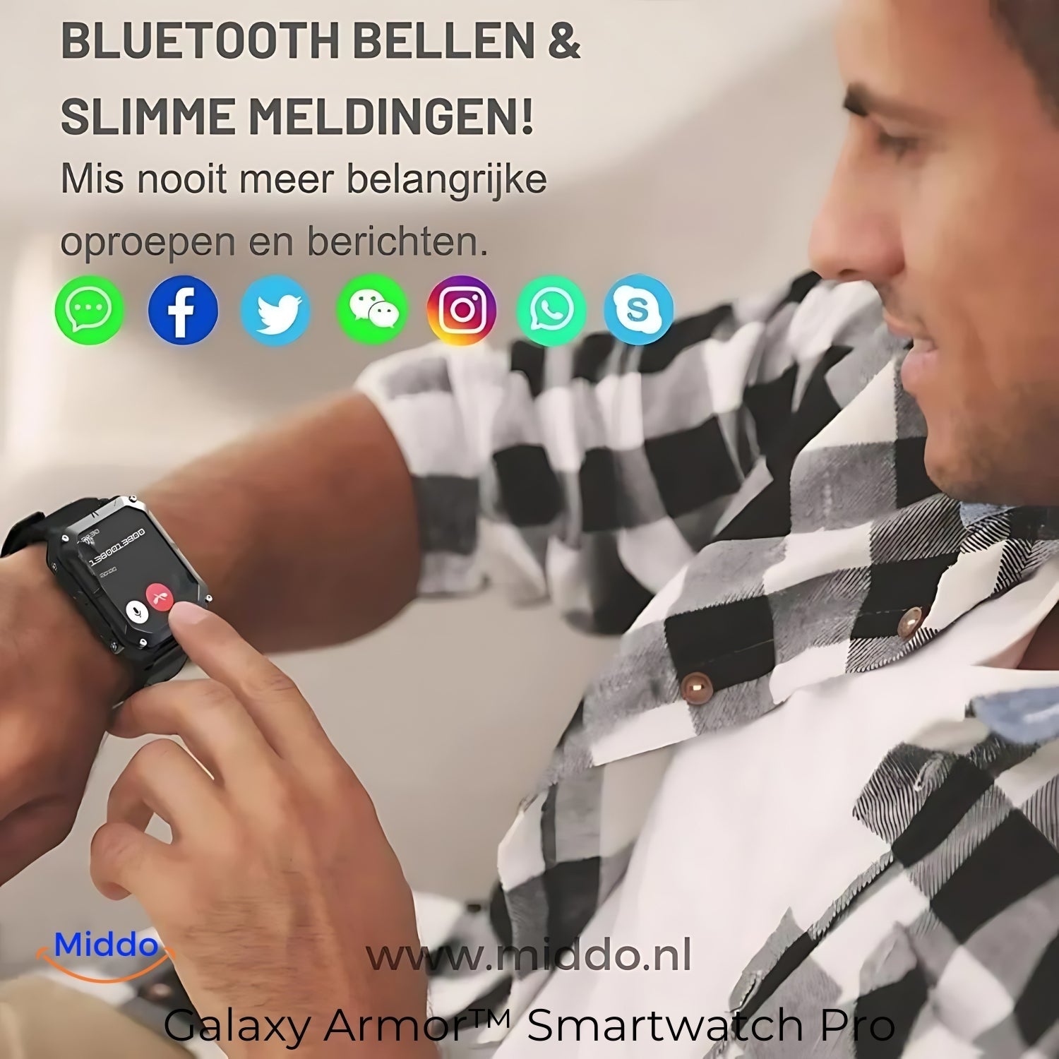 TitanGuard™ | Indestructible Smartwatch for iOS & Android