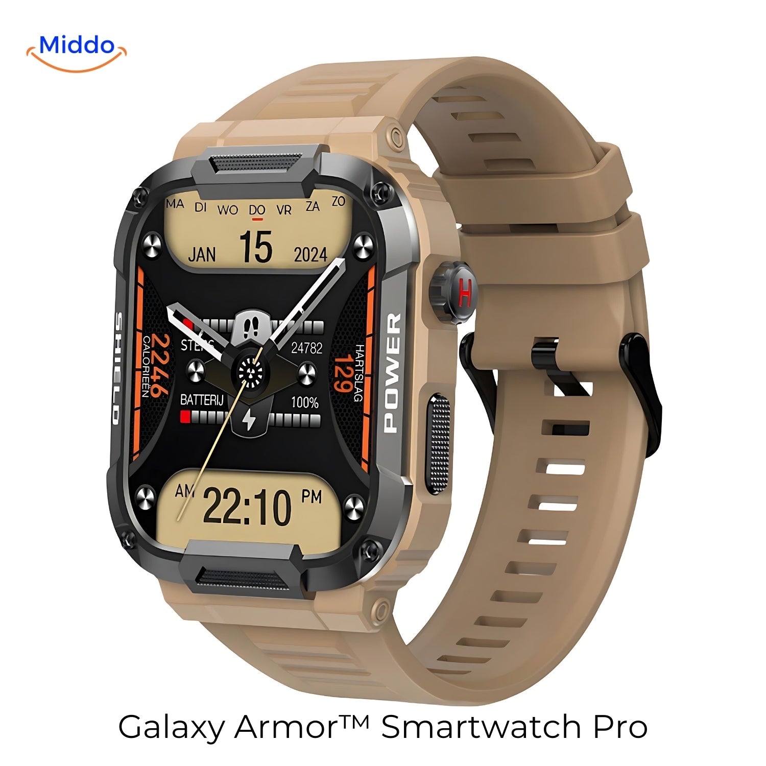 TitanGuard™ | Indestructible Smartwatch for iOS & Android
