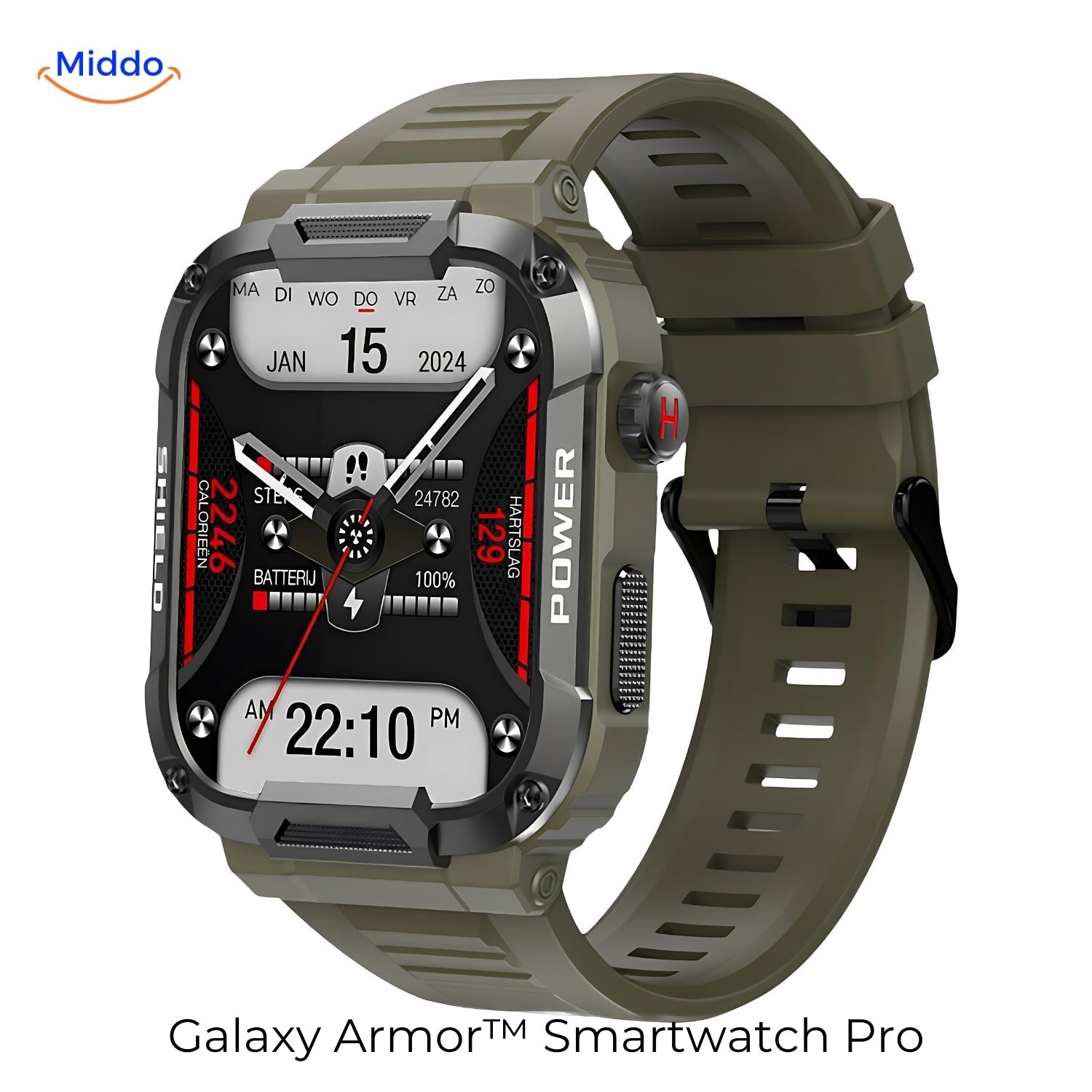 TitanGuard™ | Indestructible Smartwatch for iOS & Android
